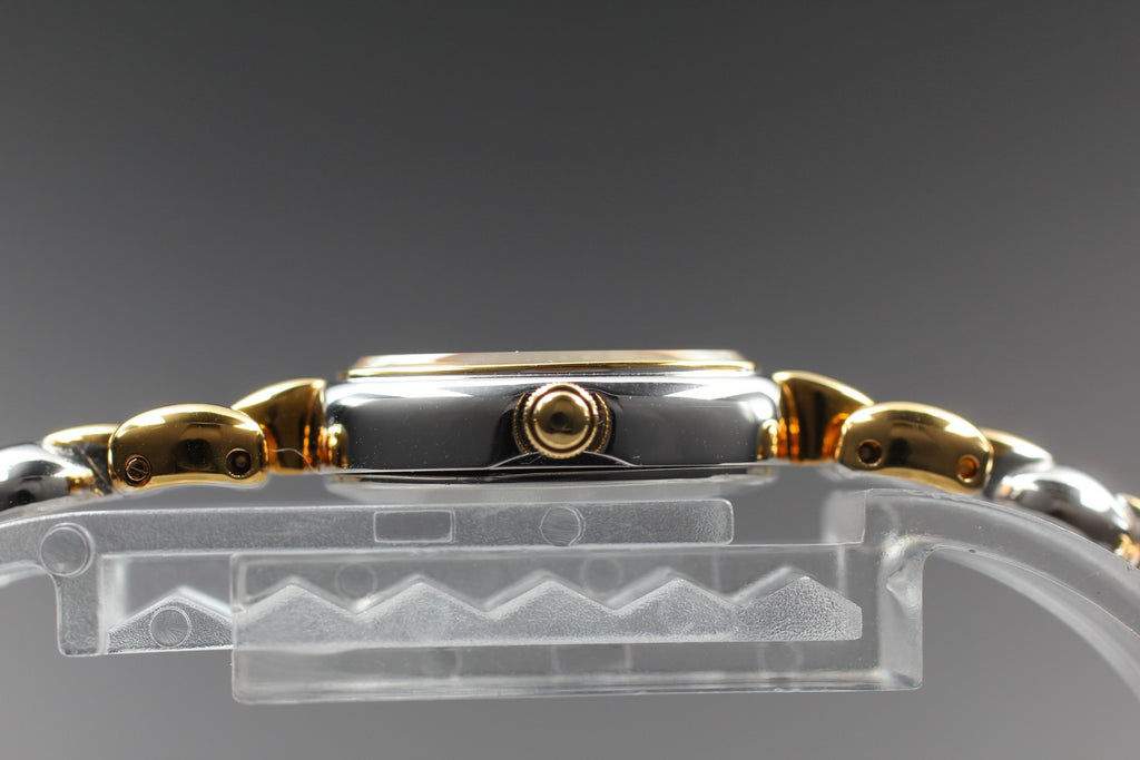 Vintage 1989 [NOS / Box] Seiko Tisse 1E20-6240 Quartz White Roman Dial Women's