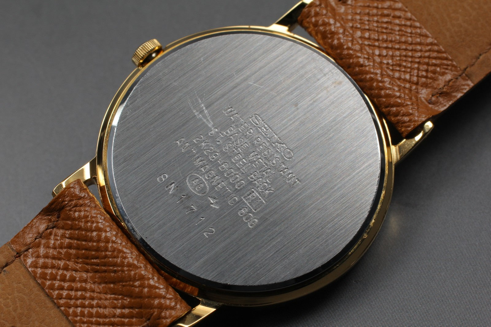 Vintage 1988 [NOS w/ Tag] Seiko Avenue 2K23-6000 Quartz Small Second Roman Men's