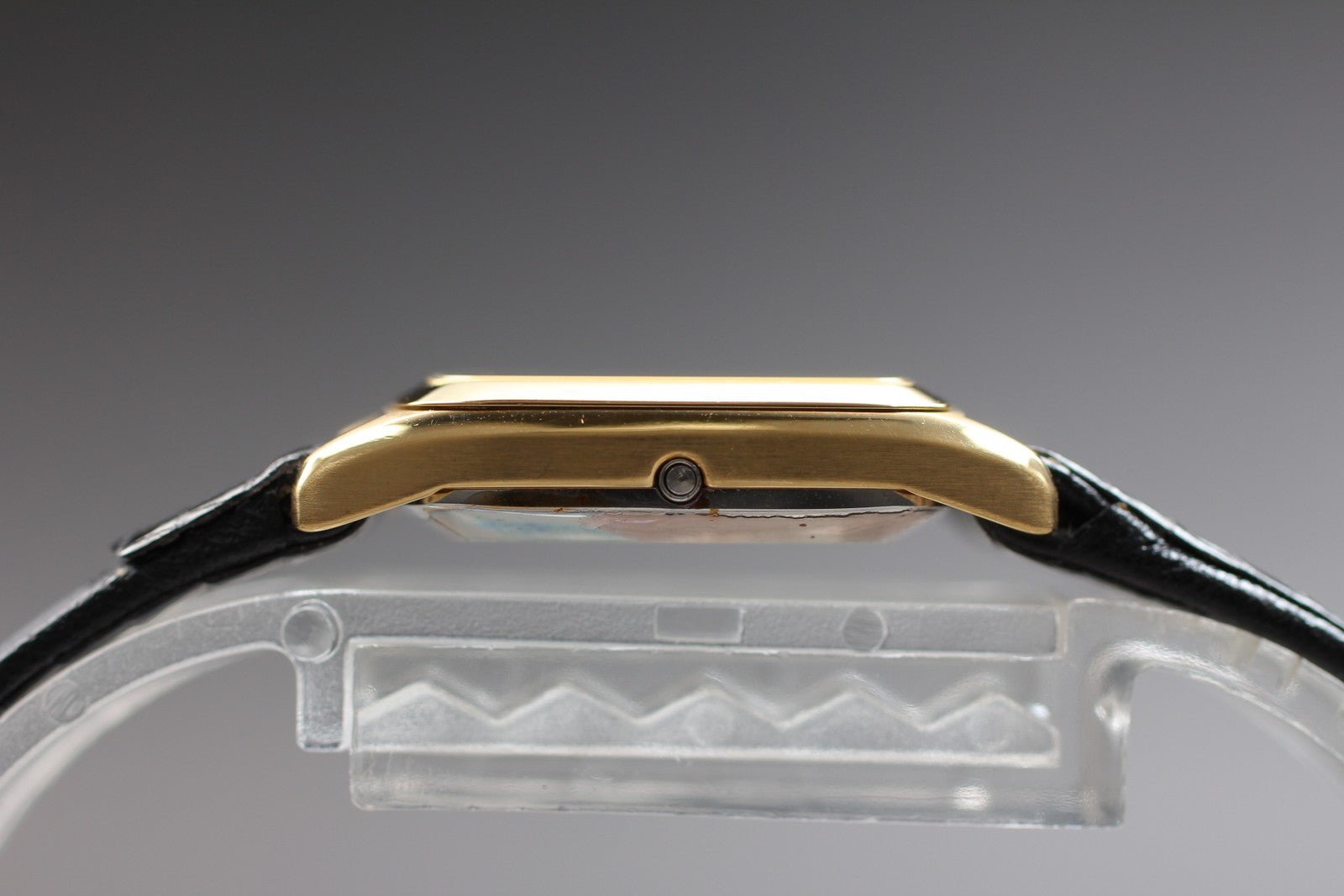 Vintage 1980 [Near MINT / BOX] Omega De Ville Cal.1387 Quartz Gold Tank Women's
