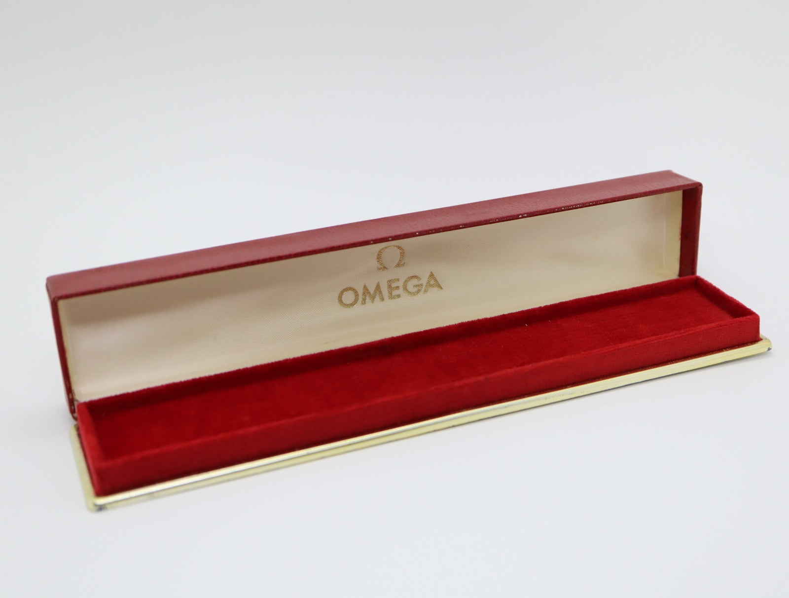 Omega Vintage Red Watch Box Case Only for Women's Watch from JAPAN 2