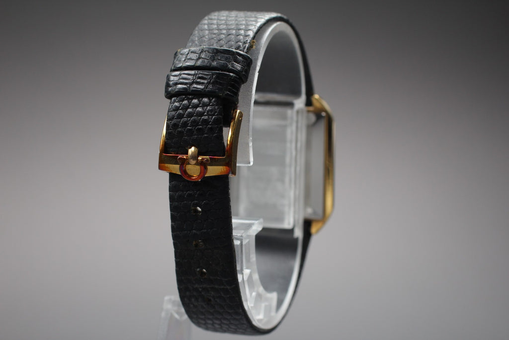 Vintage 1975 [Near MINT / Box] Omega De Ville Cal.625 Manual Gold Tank Women's