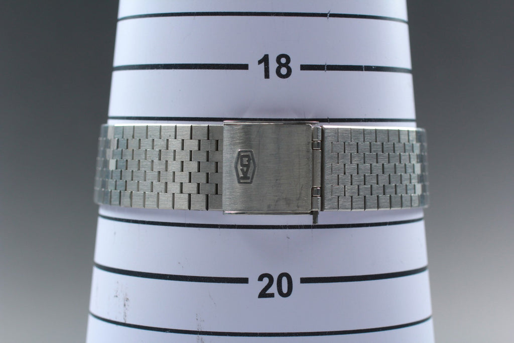 Vintage 1976 [Exc+5] Seiko King Quartz 0853-8005 37mm Blue Dial Men's From JAPAN