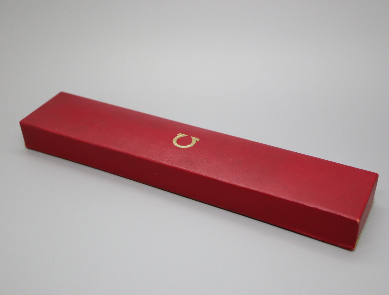 Exc+5 Omega Vintage Red Watch Box Case Only for Women's Watch 4 From JAPAN