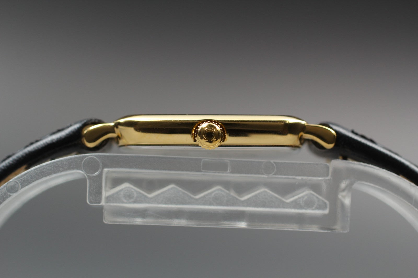Vintage 1989 [Near MINT] Omega De Ville 595.0099.2 18mm Quartz Gold Dial Women's