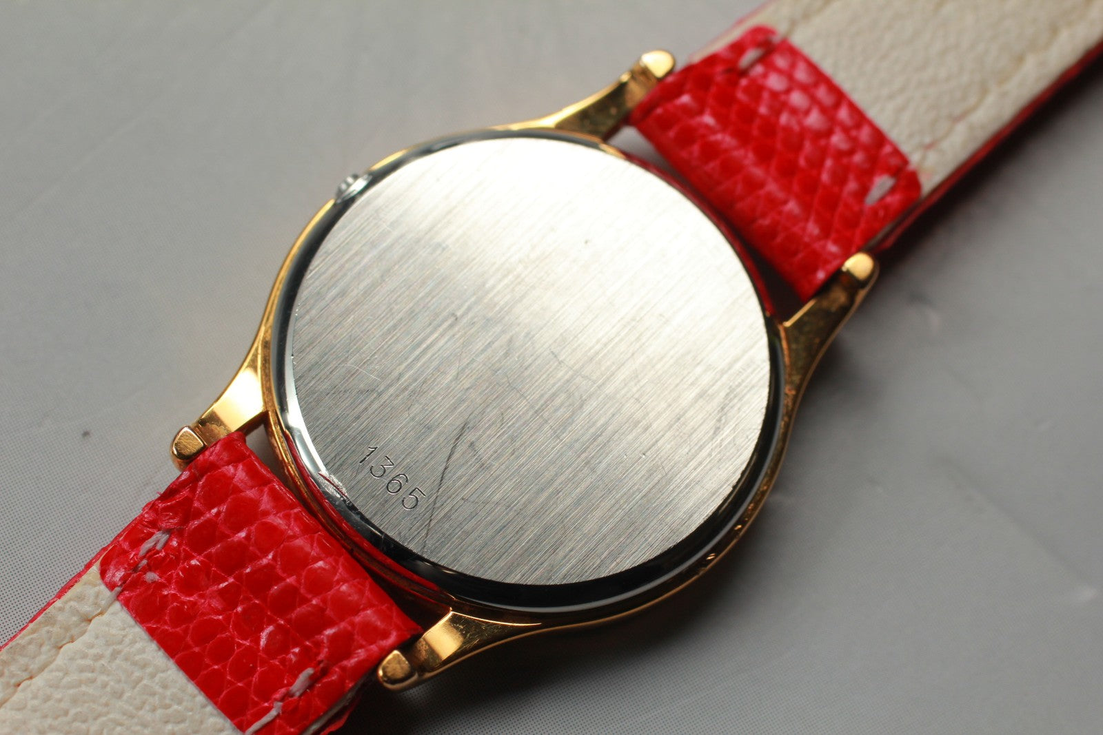 Vintage 1980 [Near MINT] Omega De Ville 591.0094 24mm Quartz Gold Dial Women's