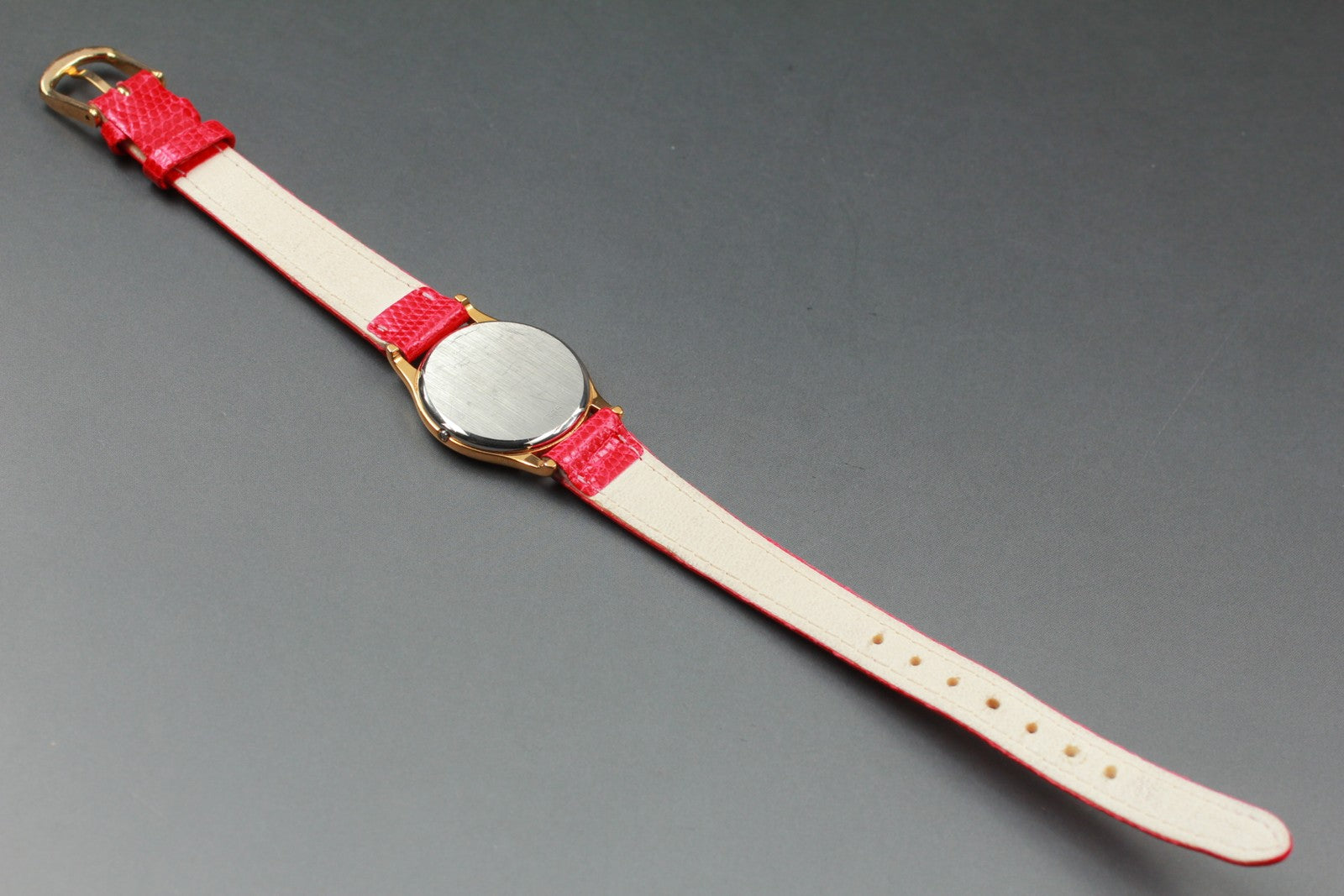Vintage 1980 [Near MINT] Omega De Ville 591.0094 24mm Quartz Gold Dial Women's