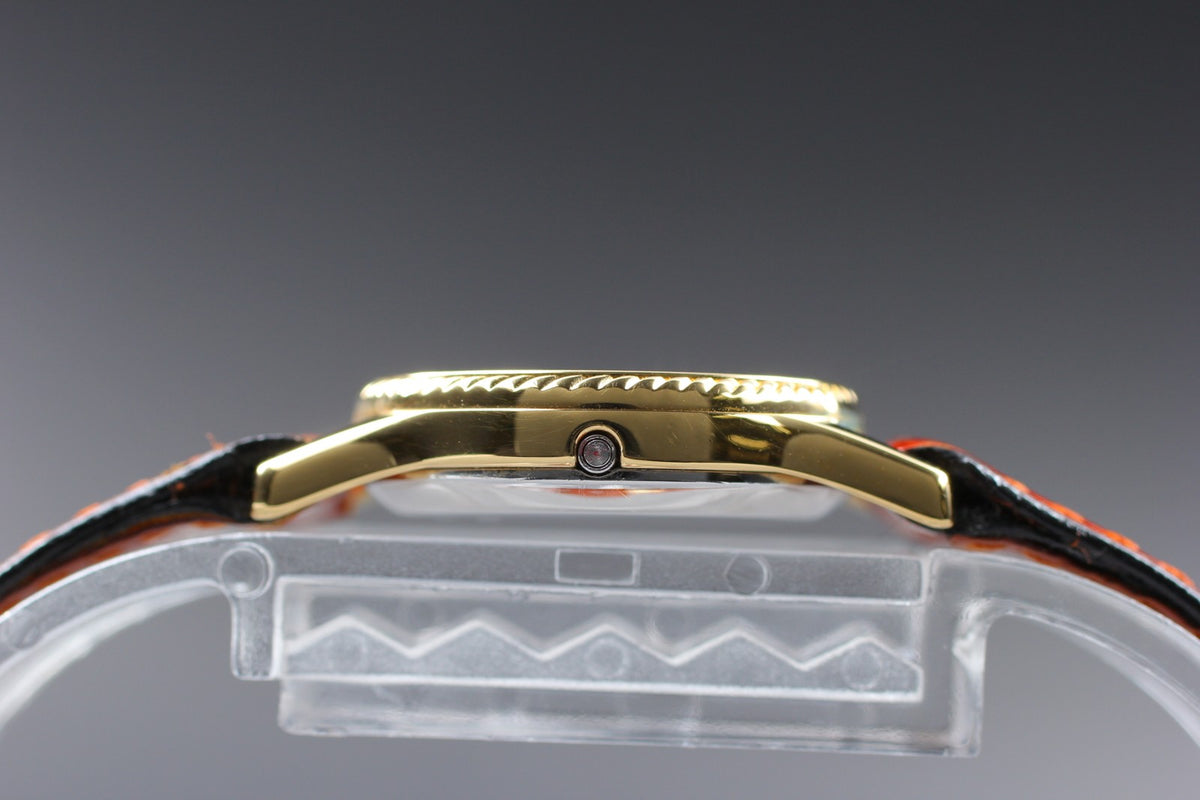Vintage 1982 [Near MINT] Omega De Ville 591.0232 20mm Quartz Roman Dial Women's
