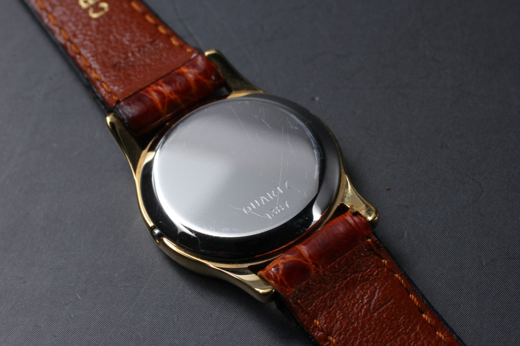Vintage 1982 [Near MINT] Omega De Ville 591.0232 20mm Quartz Roman Dial Women's