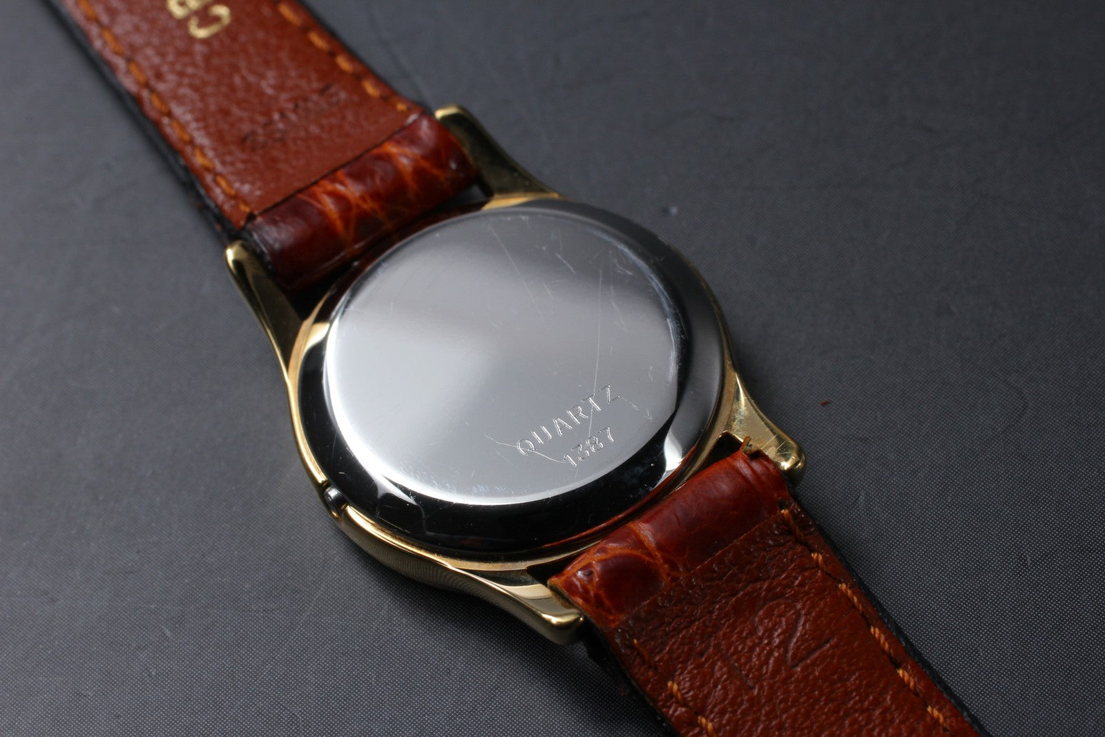 Vintage 1982 [Near MINT] Omega De Ville 591.0232 20mm Quartz Roman Dial Women's