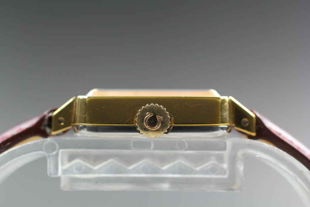 Vintage 1973 [Near MINT] Omega De Ville 511.0374 17mm Manual Wind Gold Women's