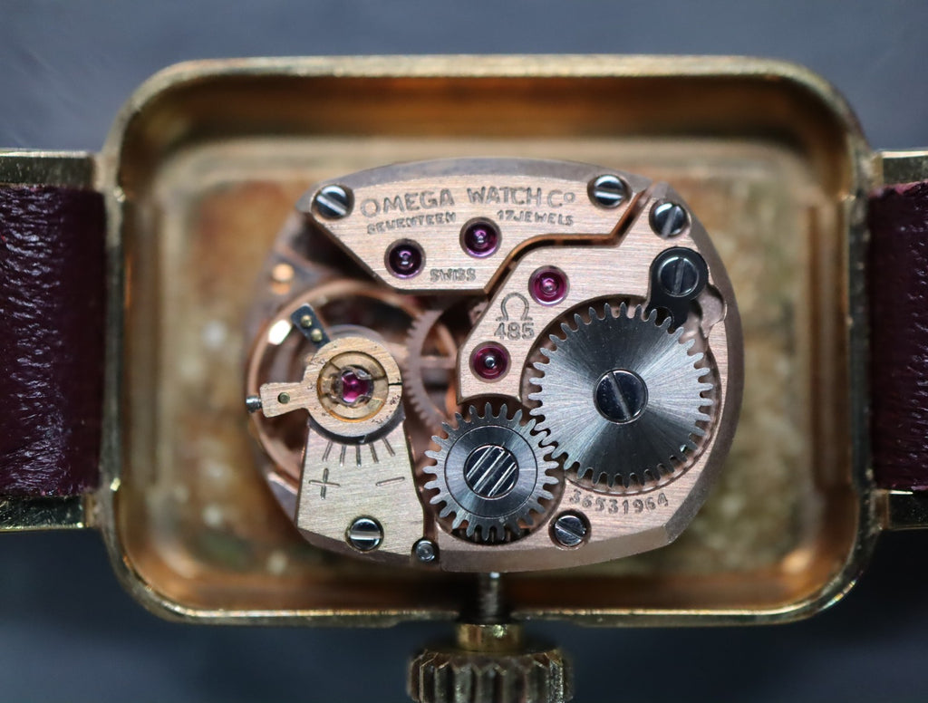 Vintage 1973 [Near MINT] Omega De Ville 511.0374 17mm Manual Wind Gold Women's