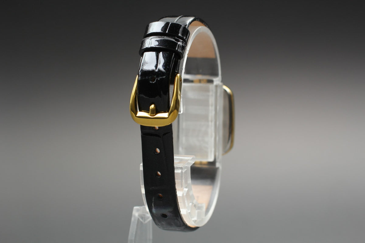 Vintage 1982 [Exc+5] Omega De Ville 595.0040 19mm Quartz Roman Dial Women's