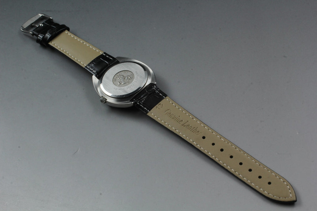 Vintage 1977 [Near MINT] Omega Seamaster 196.0078 36mm Quartz Silver Dial Men's