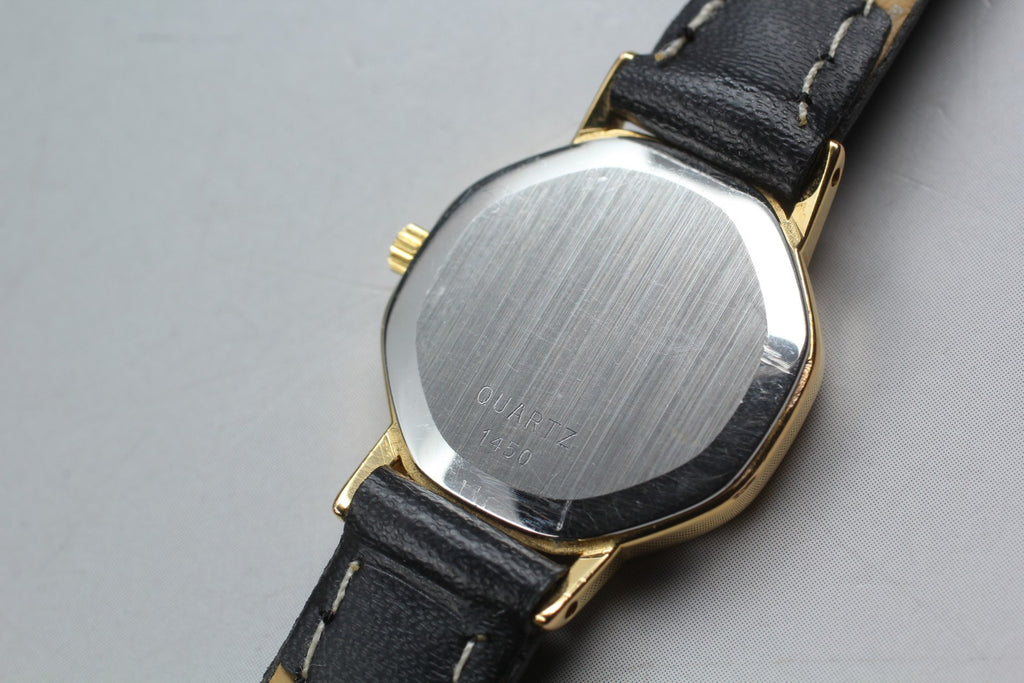 Vintage 1984 [Near MINT] Omega De Ville 591.0313 20mm Quartz Gold Dial Women's