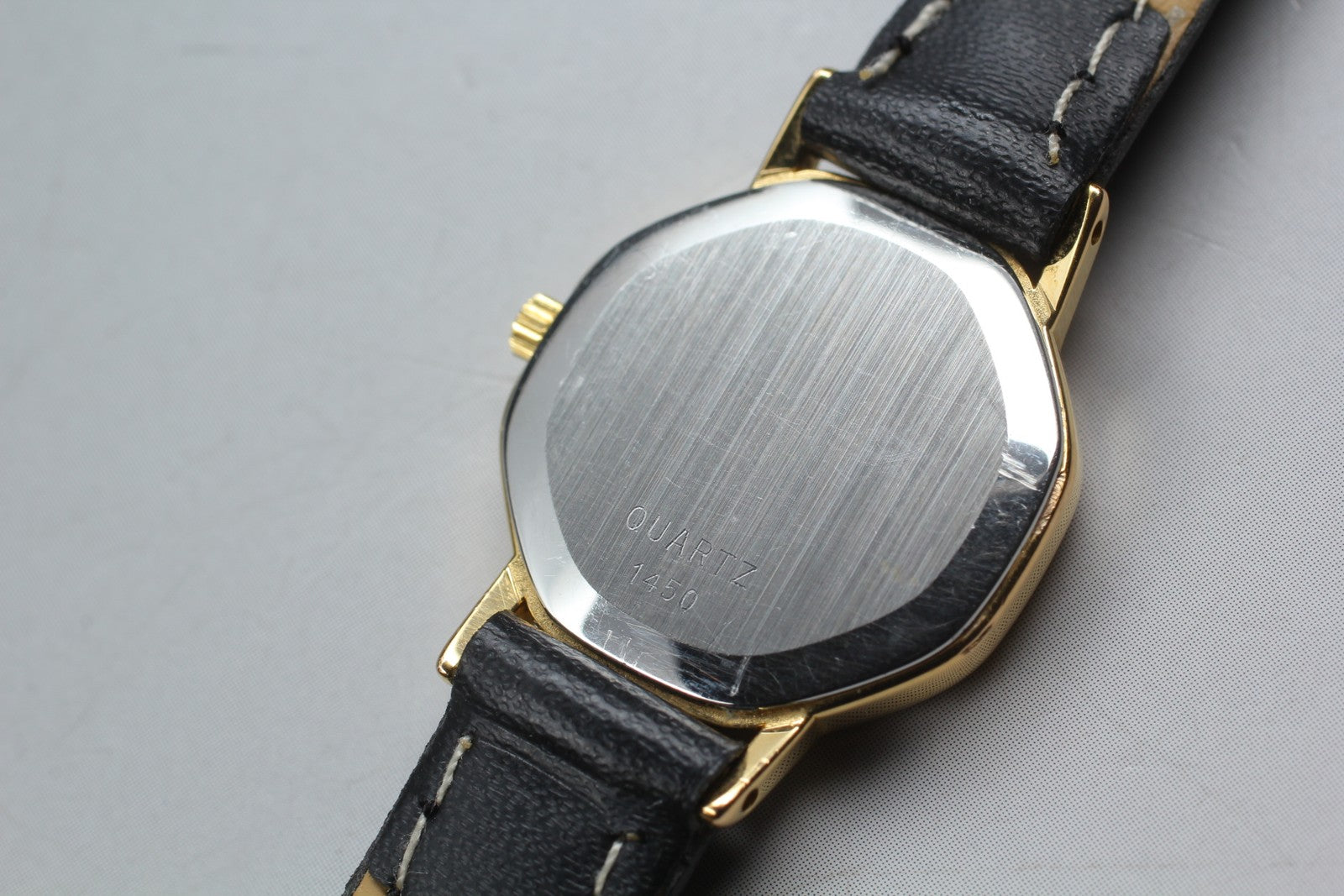 Vintage 1984 [Near MINT] Omega De Ville 591.0313 20mm Quartz Gold Dial Women's
