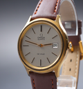 Vintage 1973 [Near MINT] Omega De Ville 192.0027 35mm Quartz Silver Dial Men's