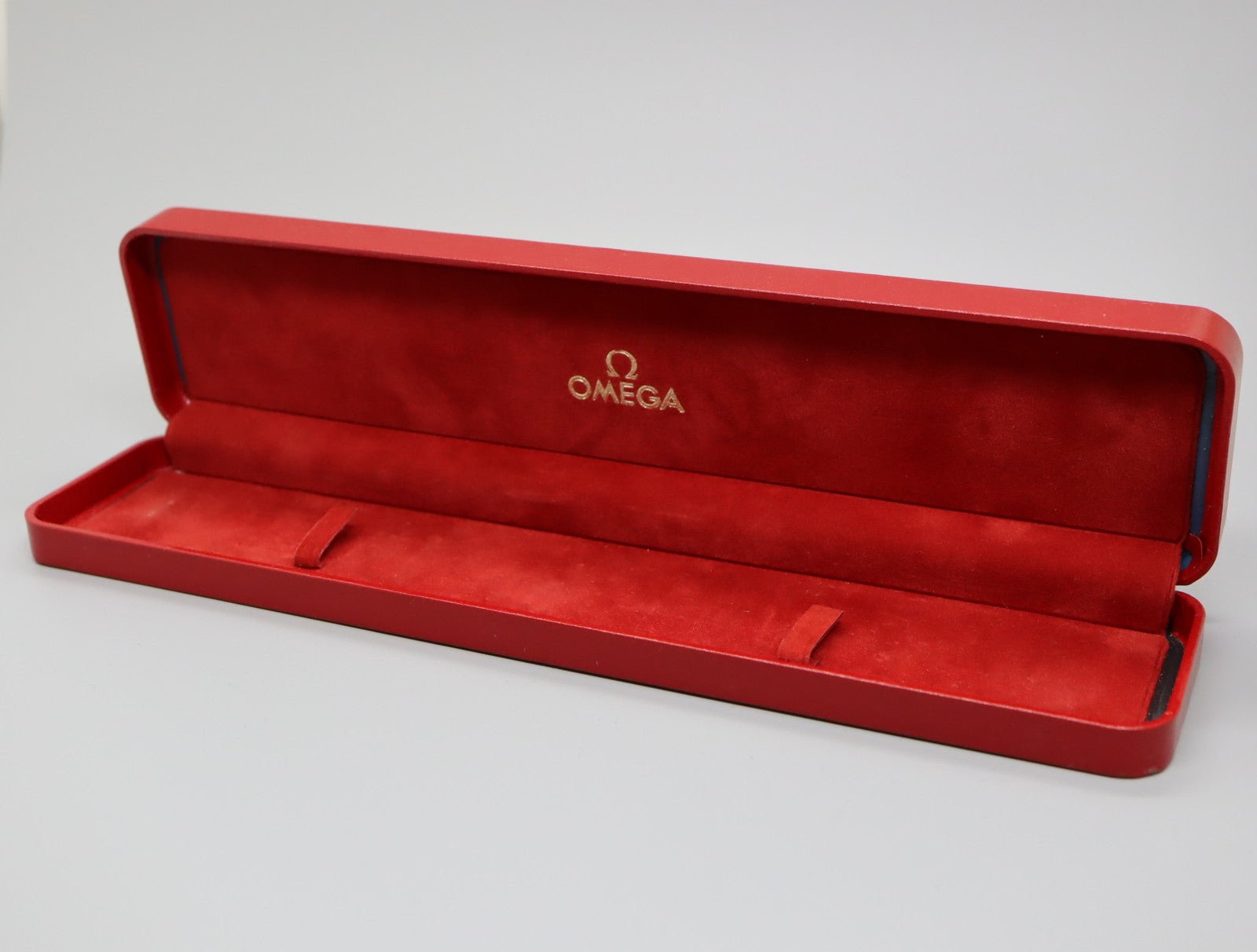 Near MINT Omega Vintage Red Watch Box Case Only for Men's Watch From JAPAN 1