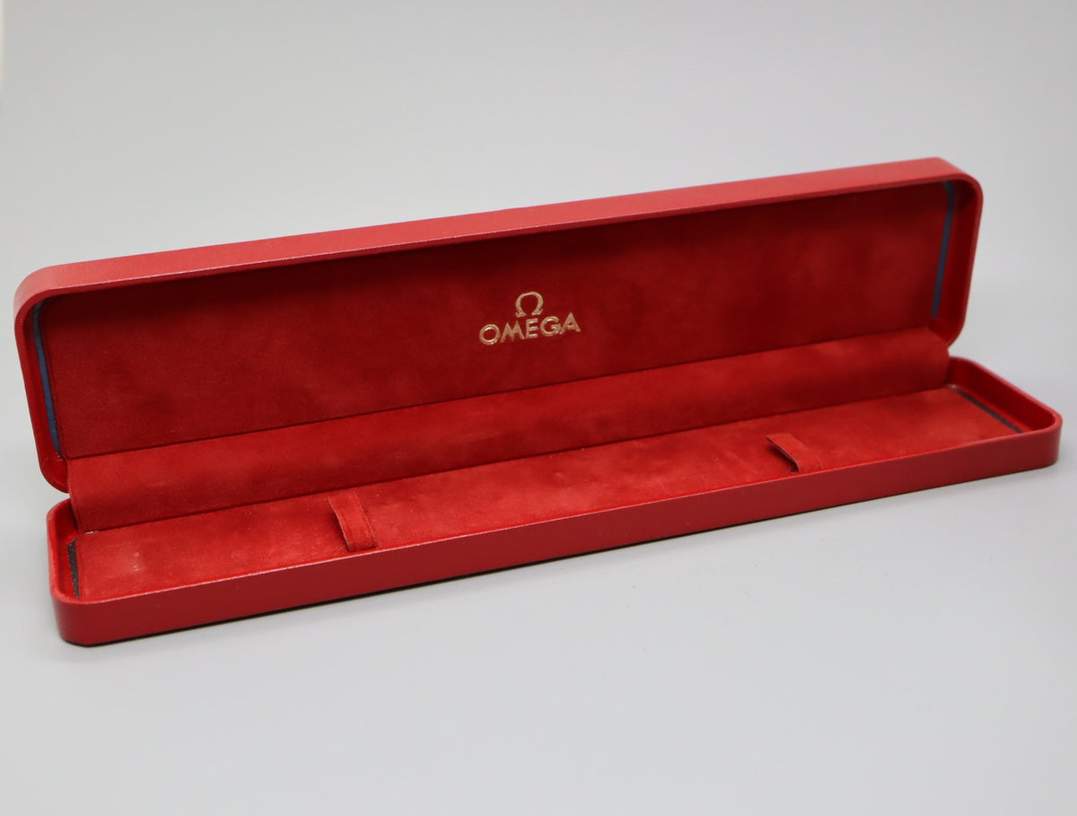 Near MINT Omega Vintage Red Watch Box Case Only for Men's Watch From JAPAN 1