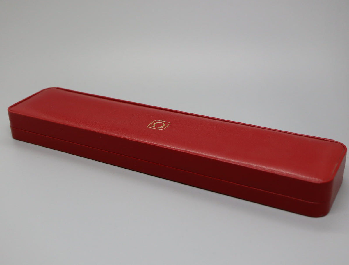 Near MINT Omega Vintage Red Watch Box Case Only for Men's Watch From JAPAN 1