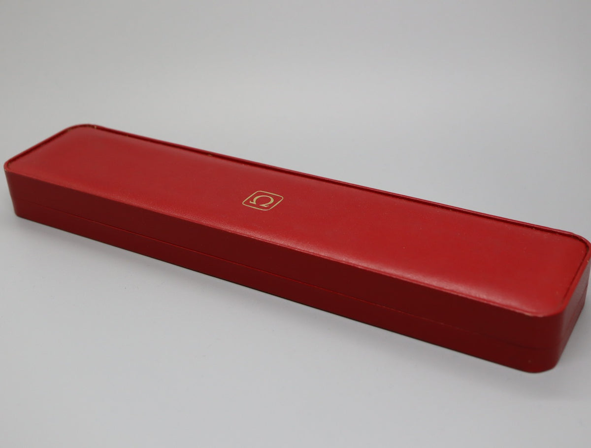 Near MINT Omega Vintage Red Watch Box Case Only for Men's Watch From JAPAN 2