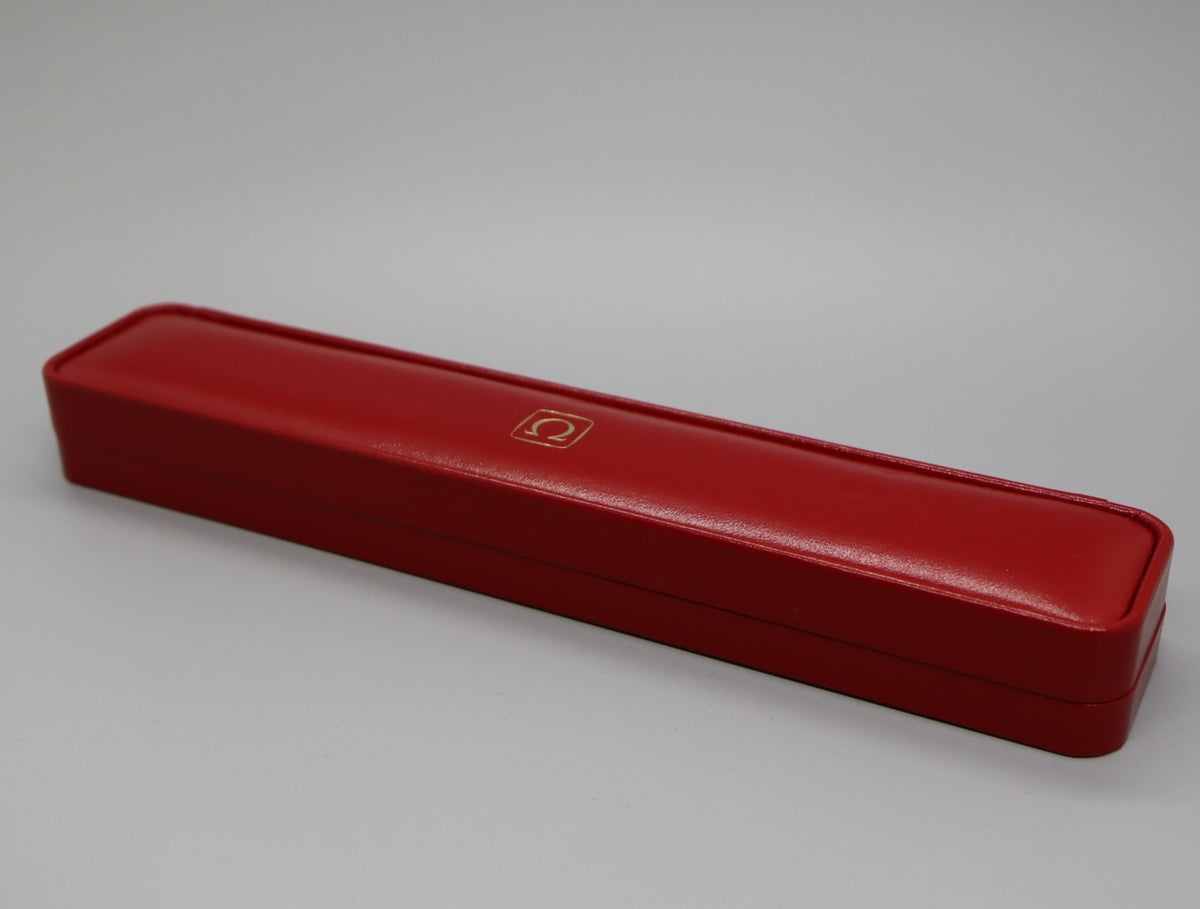 Near MINT Omega Vintage Red Watch Box Case Only for Women's Watch From JAPAN 3
