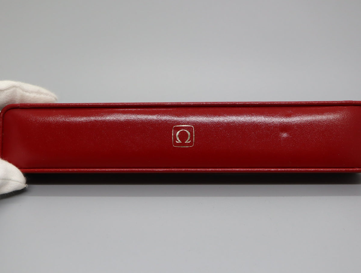 Near MINT Omega Vintage Red Watch Box Case Only for Women's Watch From JAPAN 3