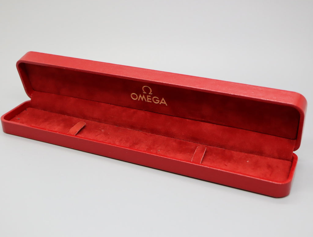 Near MINT Omega Vintage Red Watch Box Case Only for Women's Watch From JAPAN 5