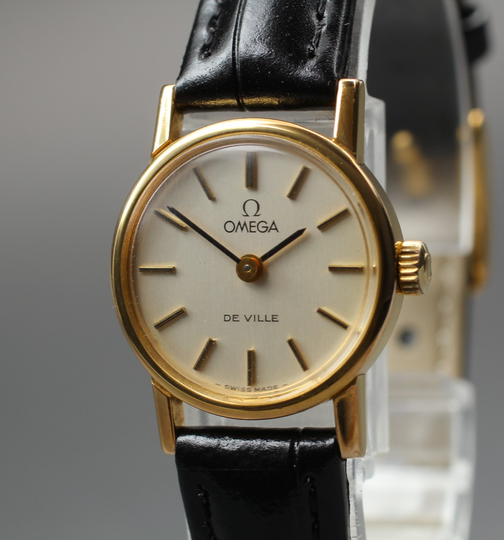 Vintage 1977 [Near MINT] Omega De Ville 511.0554 21mm Manual Silver Dial Women's