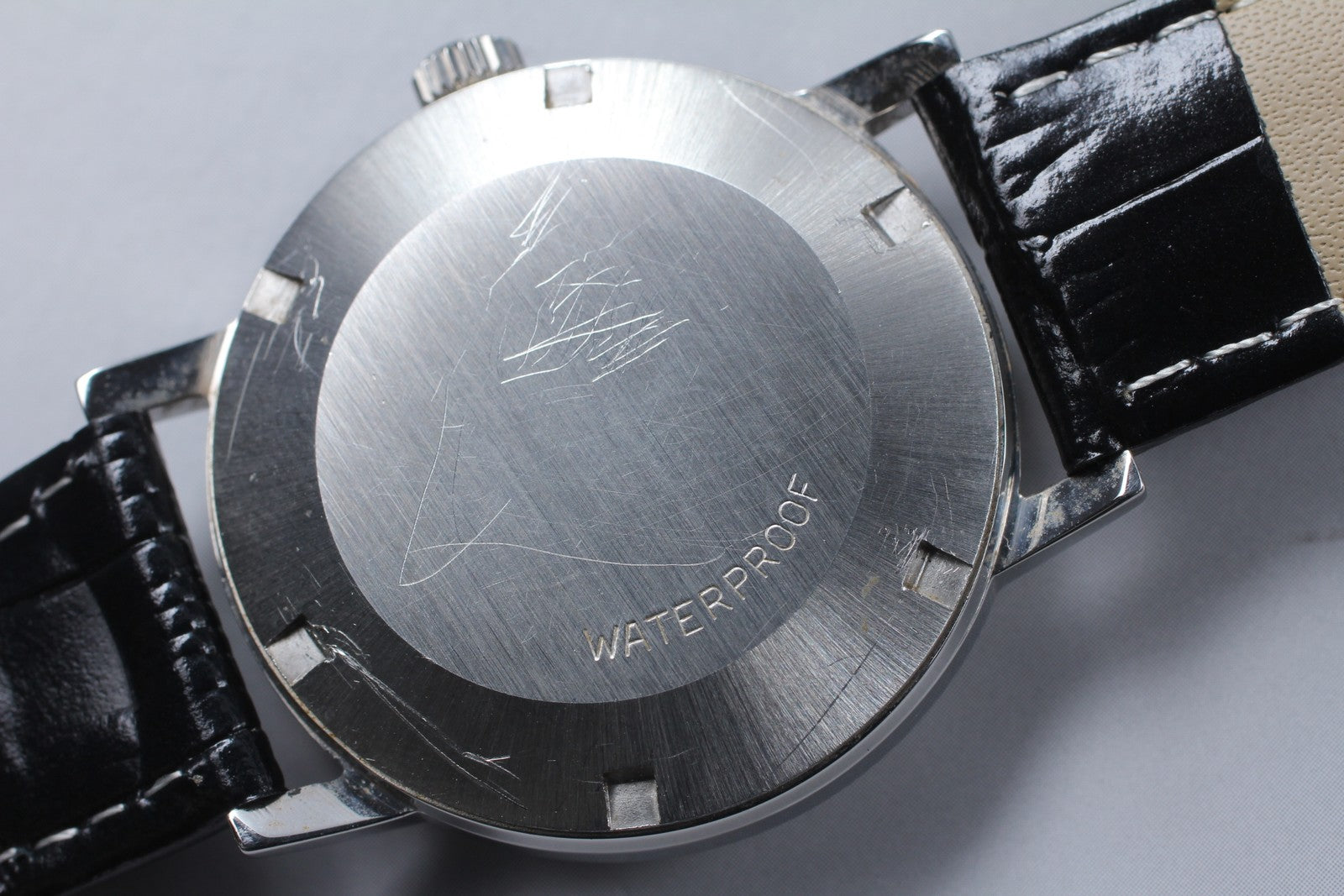 Vintage 1971 [Near MINT] Omega Geneve 166.070 35mm Automatic Silver Dial Men's