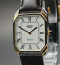 Vintage 1981 [Near MINT] Seiko Dolce 6020-5940 26mm Quartz White Roman Men's