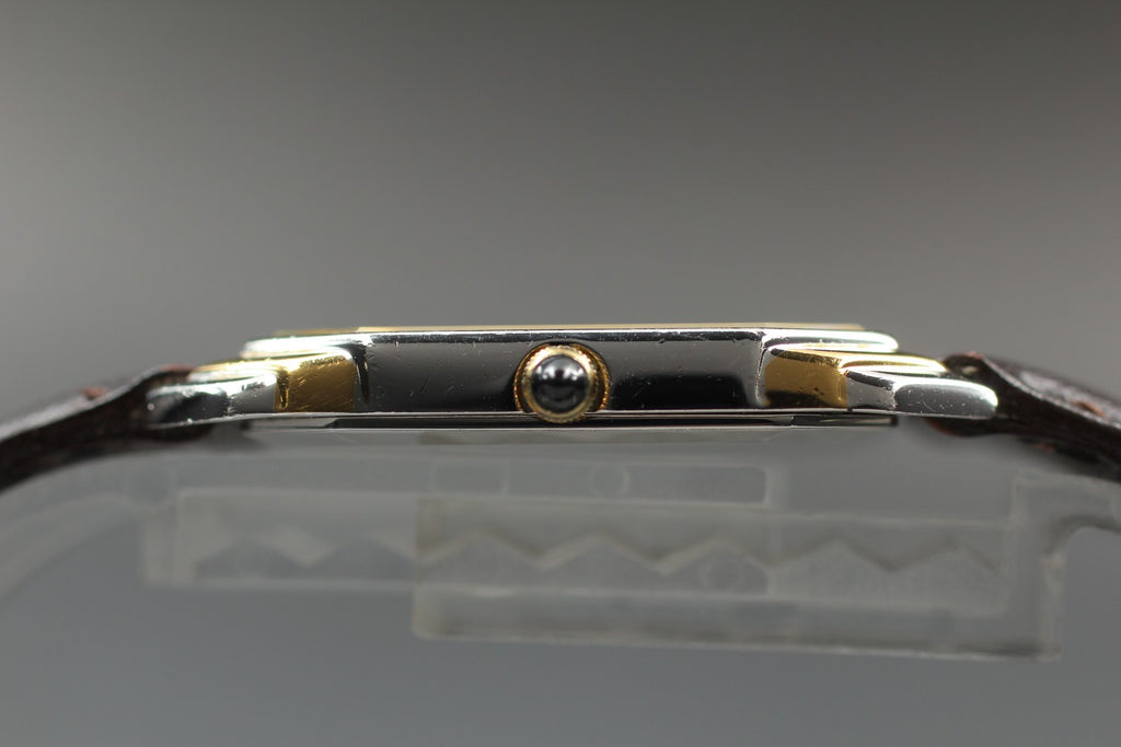 Vintage 1981 [Near MINT] Seiko Dolce 6020-5940 26mm Quartz White Roman Men's