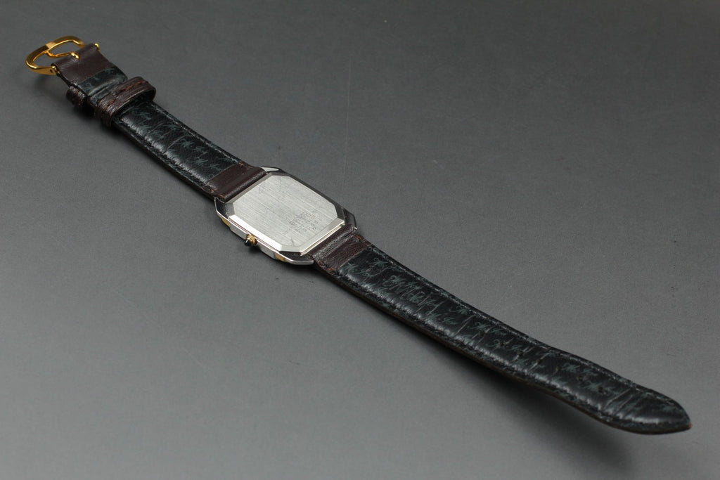 Vintage 1981 [Near MINT] Seiko Dolce 6020-5940 26mm Quartz White Roman Men's