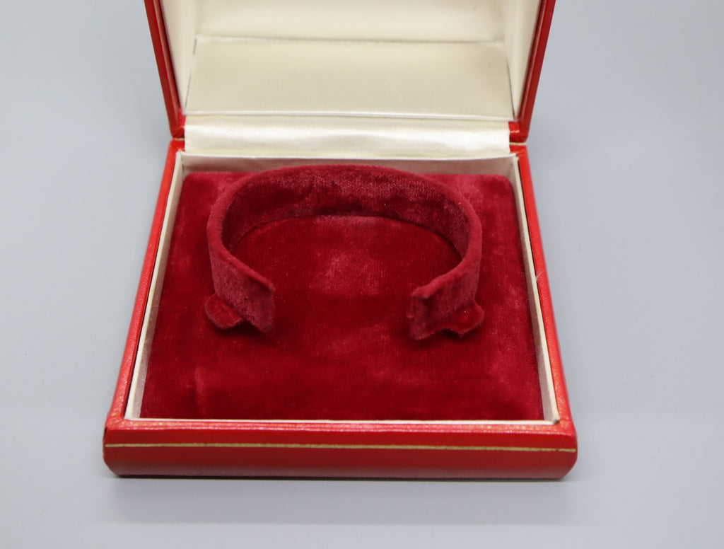 Near MINT Omega Vintage Red Watch Box Genuine Case Only From JAPAN #1211