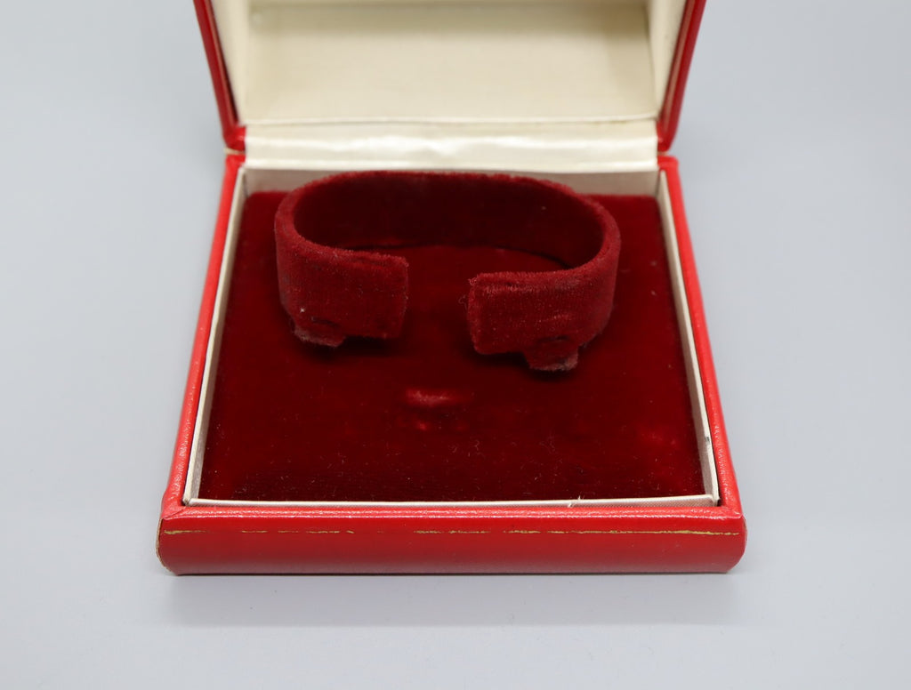 Near MINT Omega Vintage Red Watch Box Genuine Case Only From JAPAN #1212