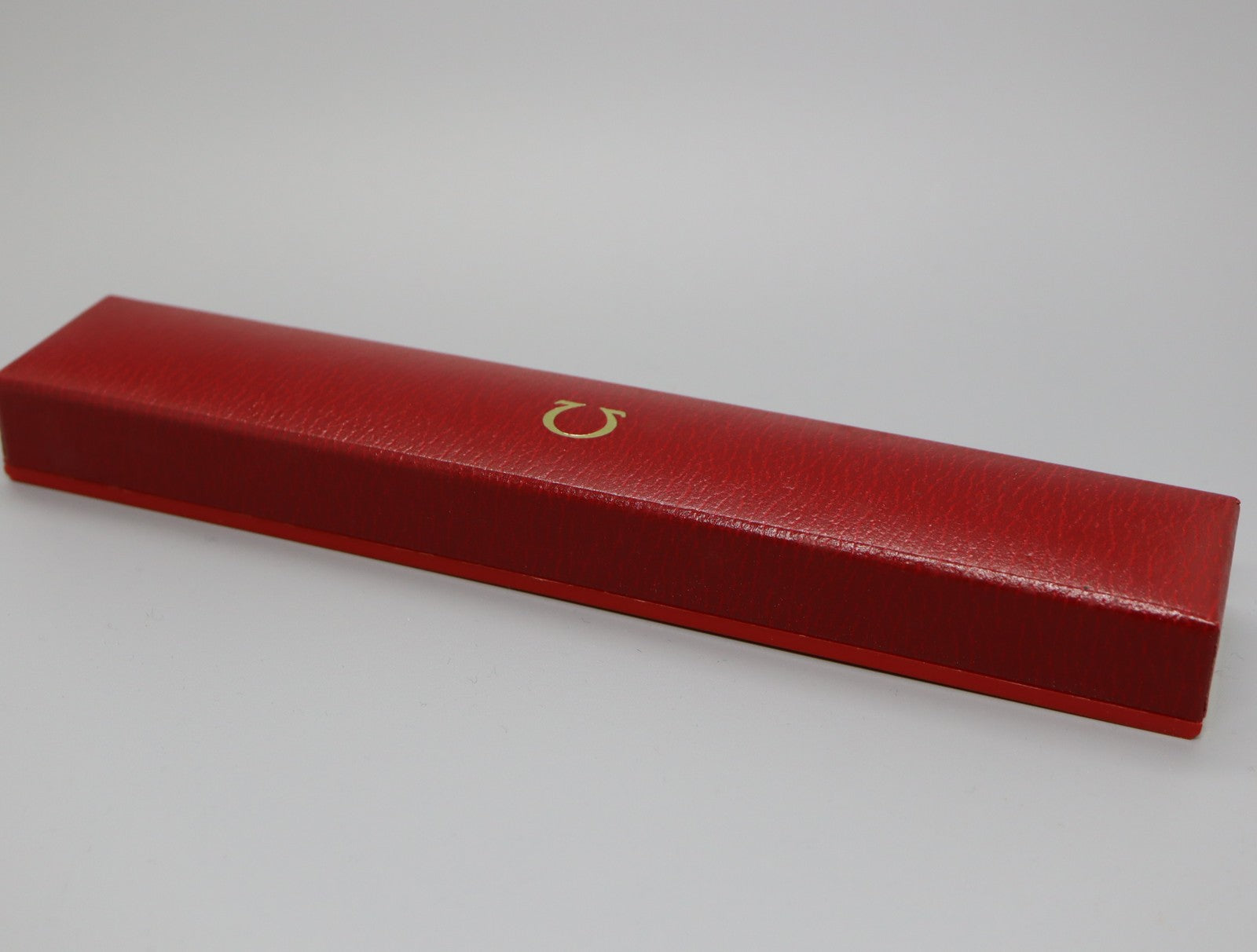 Near MINT Omega Vintage Red Watch Box Case Only for Women's From JAPAN #1299