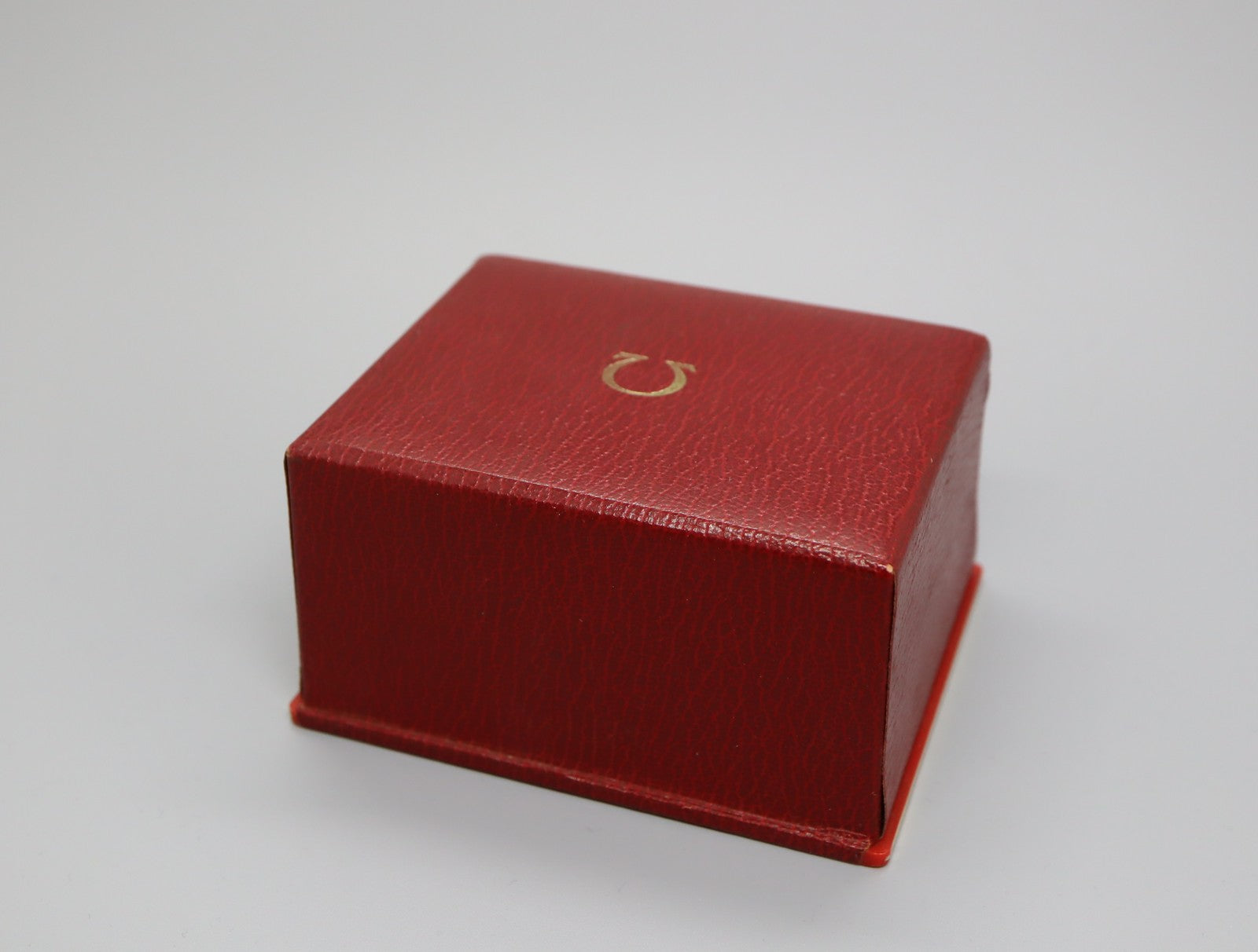 Near MINT Omega Vintage Red Watch Box Genuine Case Only From JAPAN #1298