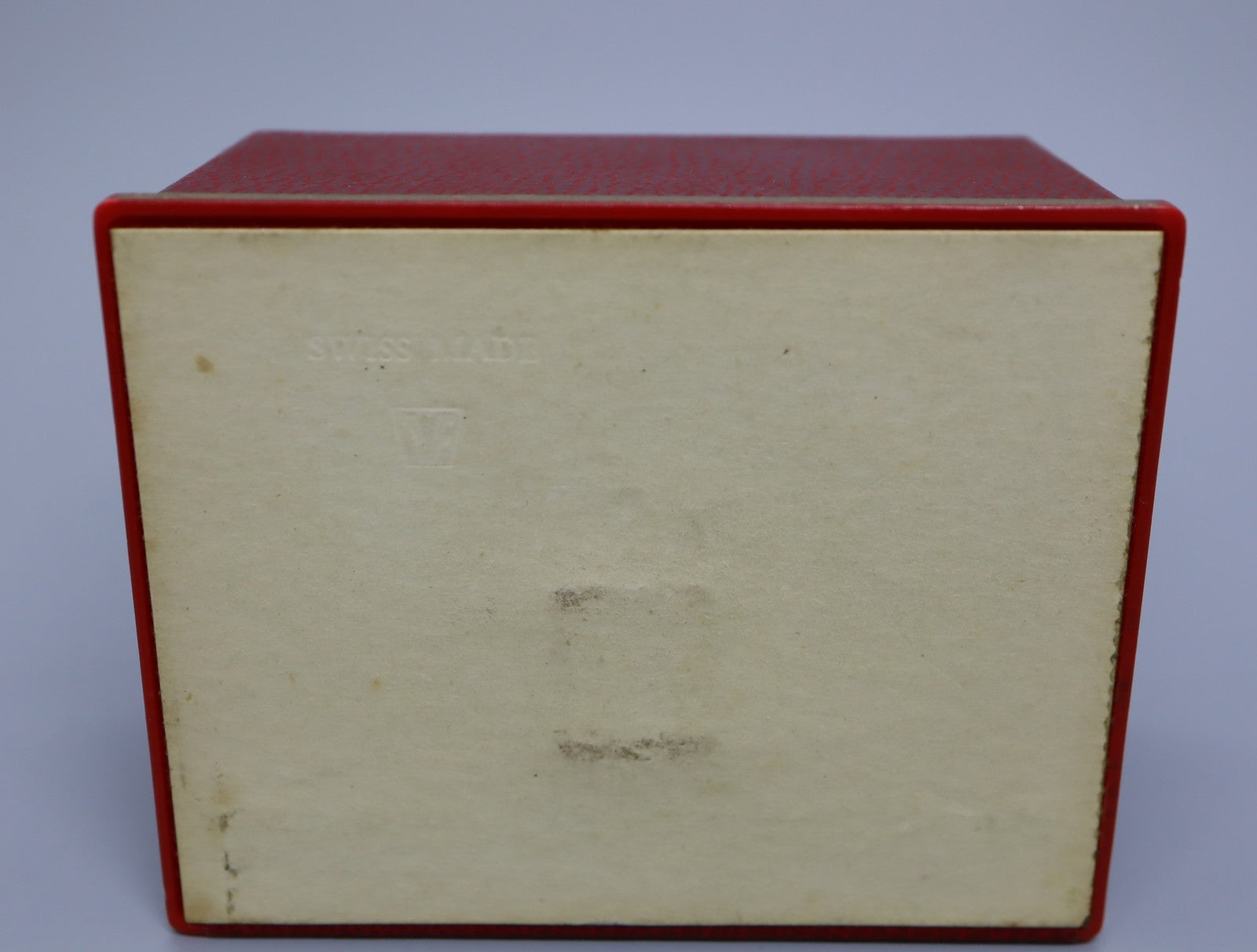 Near MINT Omega Vintage Red Watch Box Genuine Case Only From JAPAN #1298