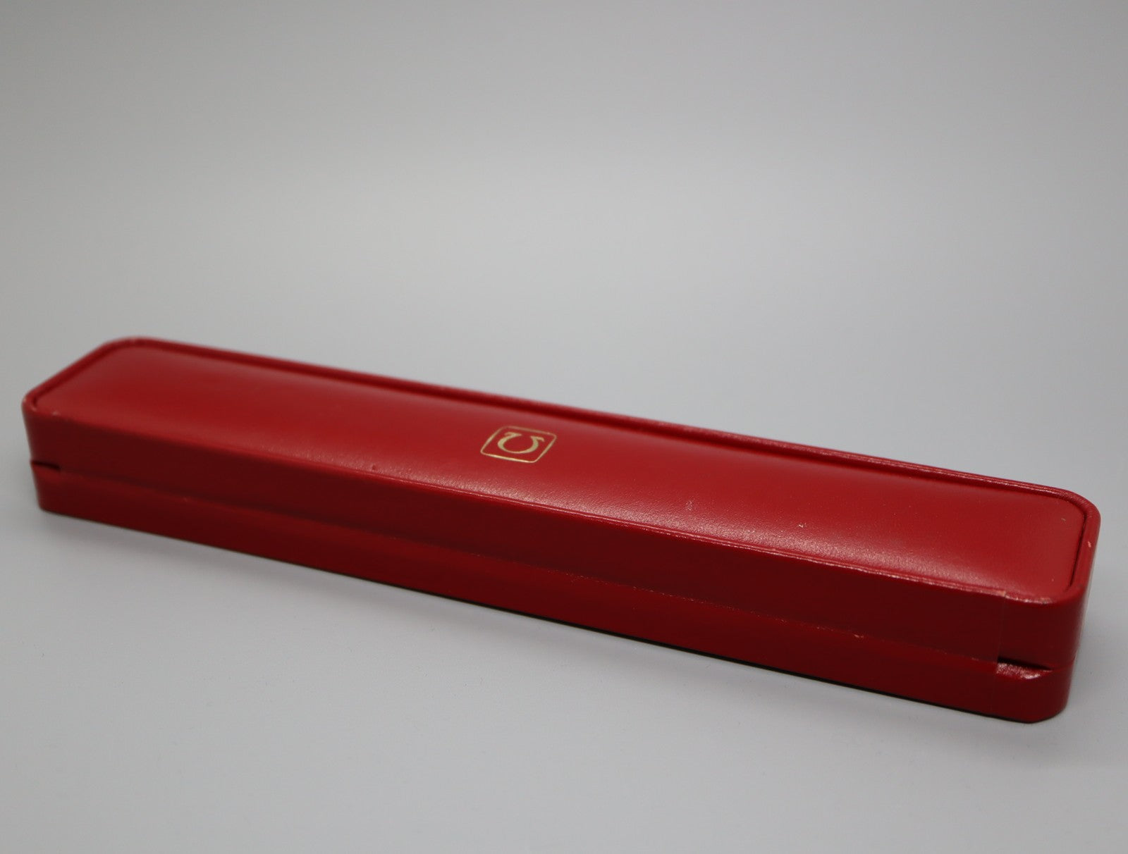 Near MINT Omega Vintage Red Watch Box Case Only for Women's From JAPAN #1300