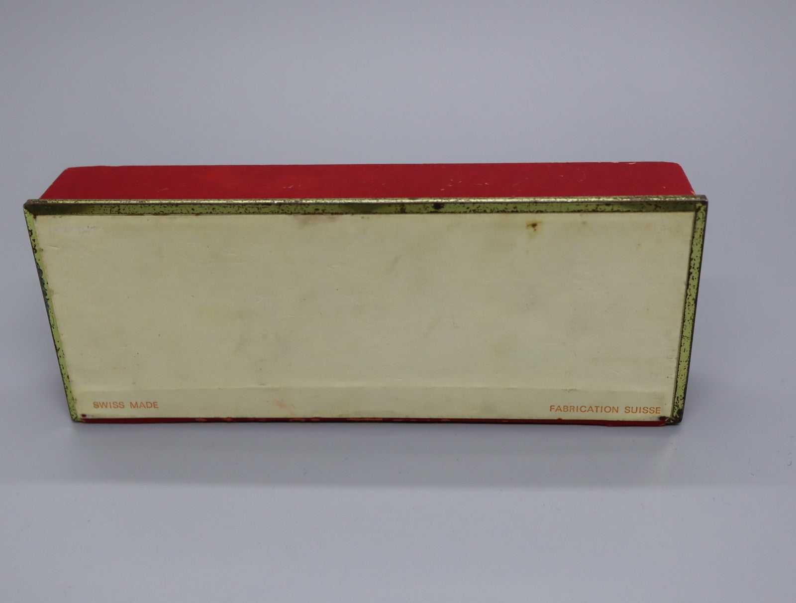 Exc+5 Omega Vintage Red Watch Box Genuine Case Only From JAPAN #1305