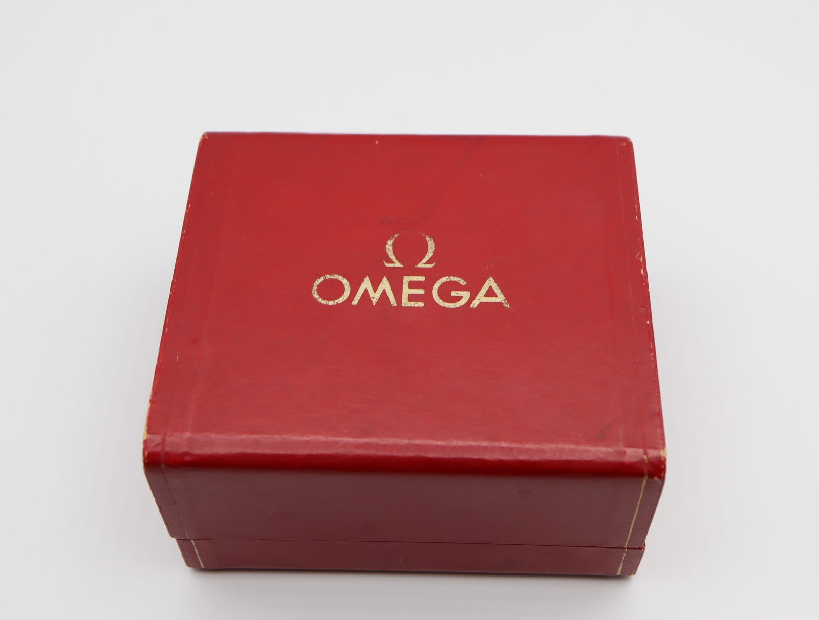 Near MINT Omega Vintage Red Watch Box Genuine Case Only From JAPAN #1368
