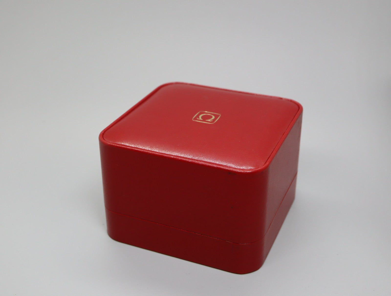 Near MINT Omega Vintage Red Watch Box Genuine Case Only From JAPAN #1221