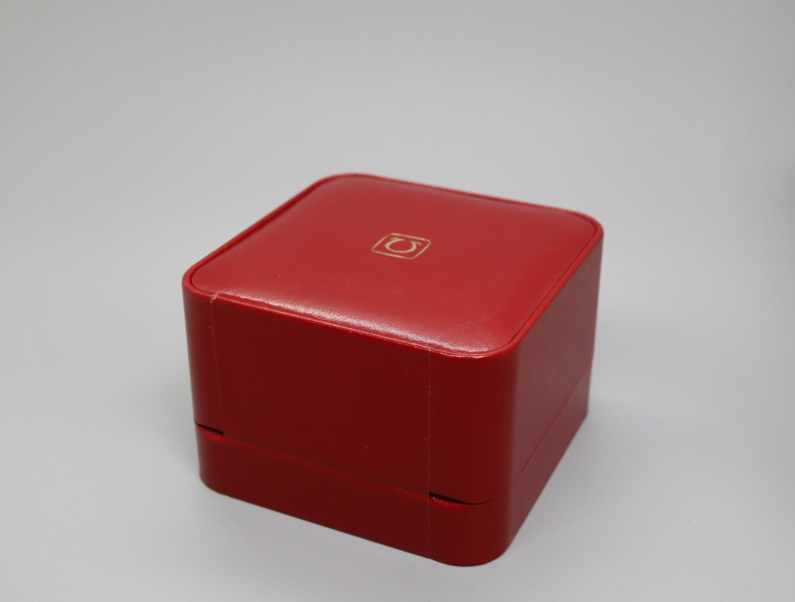 Near MINT Omega Vintage Red Watch Box Genuine Case Only From JAPAN #1221