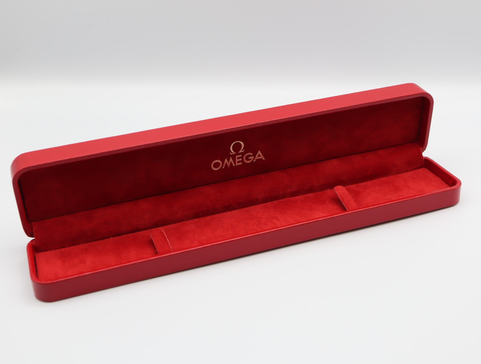 Near MINT Omega Vintage Red Watch Box Case Only for Women's JAPAN #1506