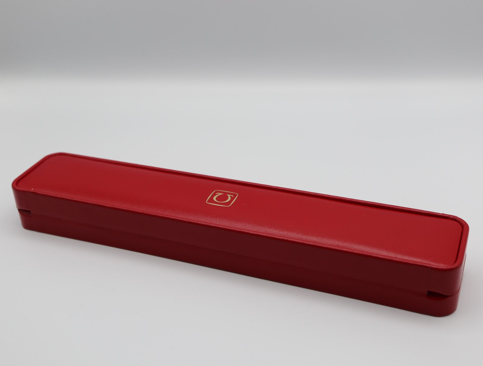 Near MINT Omega Vintage Red Watch Box Case Only for Women's JAPAN #1506