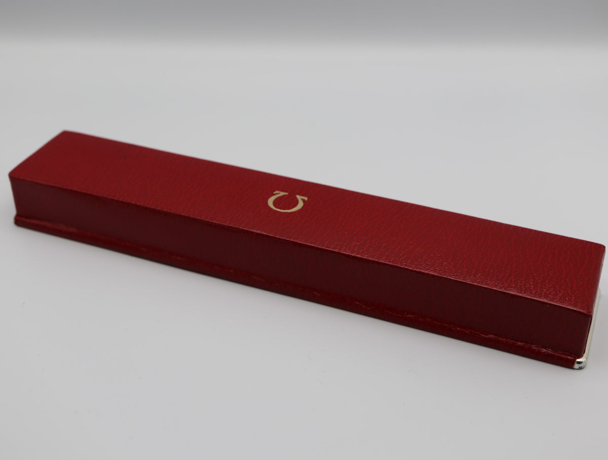 Near MINT Omega Vintage Red Watch Box Case Only for Women's JAPAN #1504