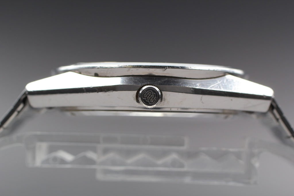 Vintage 1979 [Exc+5] Seiko King Twin Quartz 9923-8050 35mm Silver Dial Men's