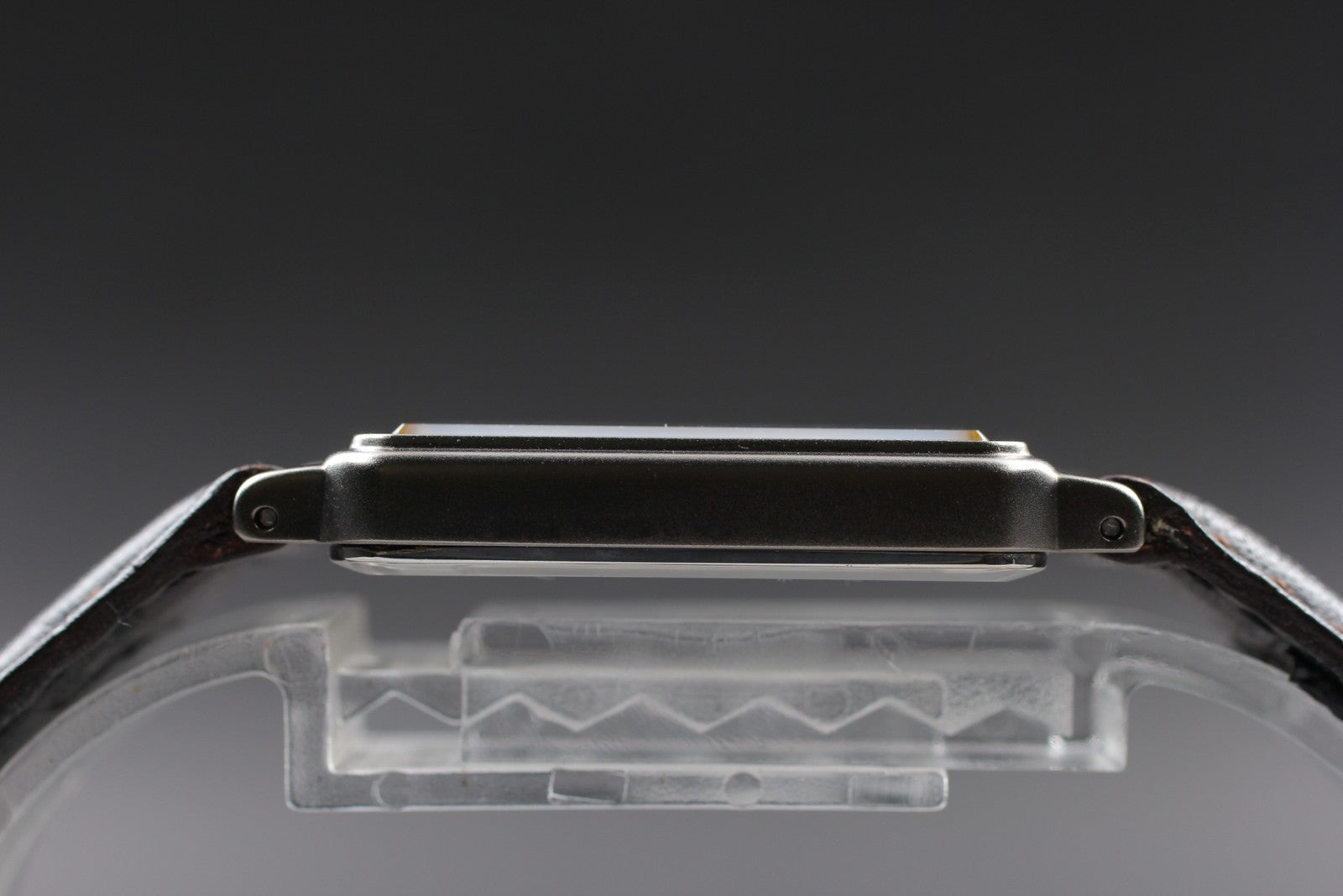 Vintage 1984 [NOS / Tag] Seiko Avenue 6531-5140 25mm Quartz White Roman Tank Men