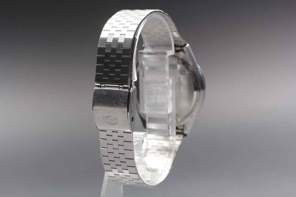 Vintage 1979 [Exc+5] Seiko King Twin Quartz 9923-8050 35mm Silver Dial Men's