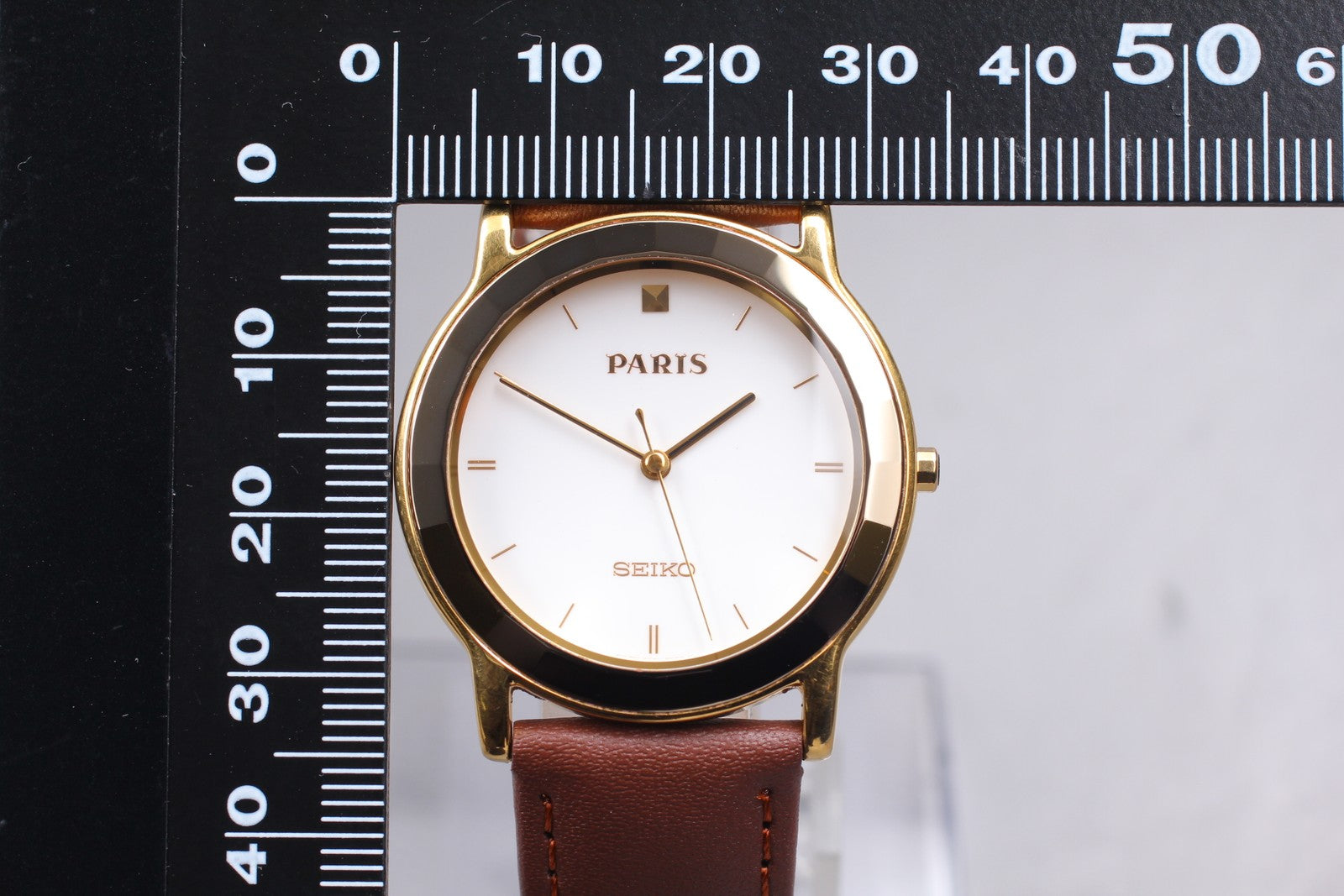 Vintage 1990 [Near MINT] Seiko Dolce Paris 5S21-604A Sweep Second Quartz Men's