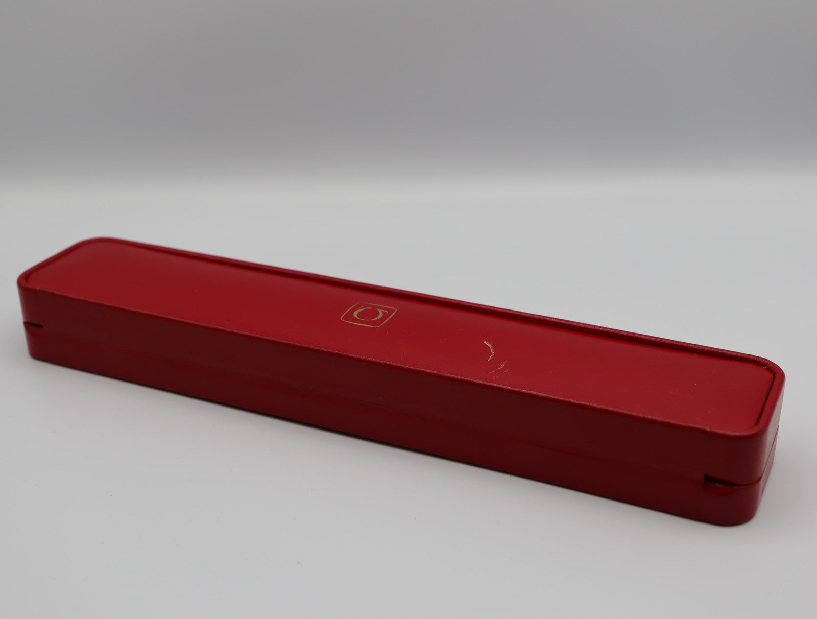 Near MINT Omega Vintage Red Watch Box Case Only for Women's JAPAN #1364